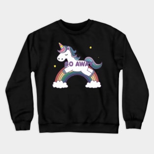 Unicorn and Rainbow Crewneck Sweatshirt